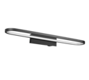 Trio Lighting Trio GIANNI LED wall light | 1x 22W 2700 lm 3000K | black | IP20 | 8 cm