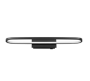 Trio Lighting Trio GIANNI wandlamp | LED | mat zwart | 60 x 15 cm | IP44 | 1x 22W | 2700 lm | 3000K
