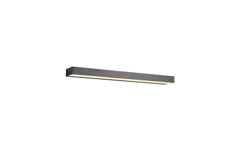 Trio Lighting Trio ROCCO LED wall light | 1x 8W 800 lm 3000K | black | IP20 | 3.6 cm