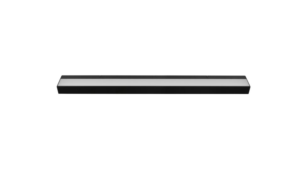 Trio Lighting Trio ROCCO wandlamp | LED | mat zwart met wit | 90 x 3,6 cm | IP44 | 1x 13W | 1400 lm | 3000K