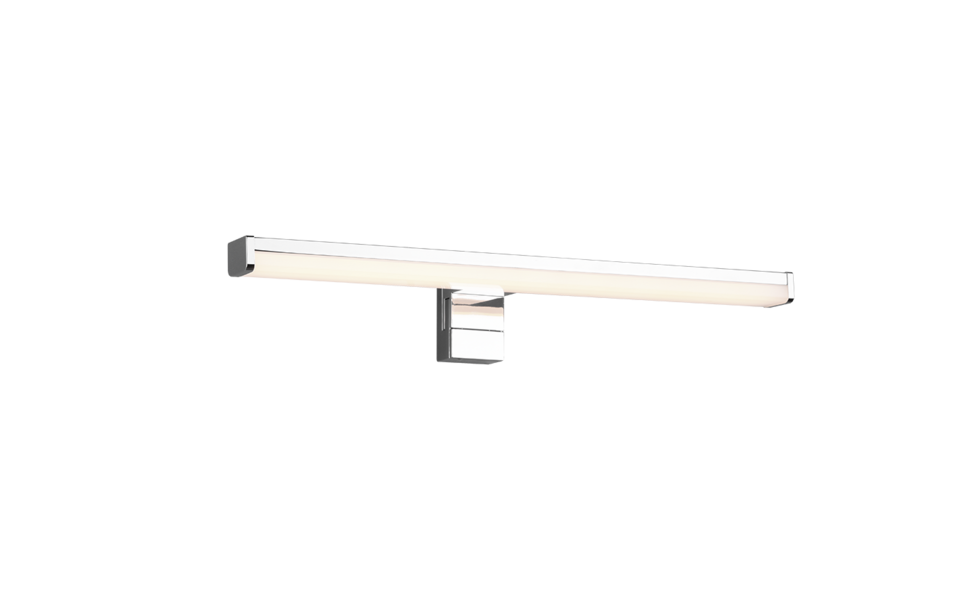 Trio Lighting Trio LINO wandlamp | LED | chroom | 40 x 6 cm | IP44 | 1x 7,4W | 900 lm | 3000K Trio Lighting Trio LINO wandlamp | LED | chroom | 40 x 6 cm | IP44 | 1x 7,4W | 900 lm | 3000K
