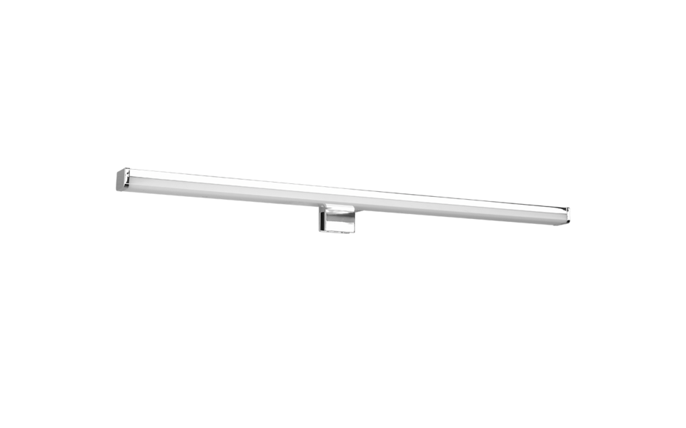 Trio Lighting Trio LINO wandlamp | LED | chroom | 60 x 6 cm | IP44 | 1x 11W | 1350 lm | 3000K