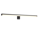 Trio Lighting Trio LINO wandlamp | LED | mat zwart | 60 x 6 cm | IP44 | 1x 11W | 1350 lm | 3000K