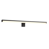 Trio LINO wandlamp | LED | mat zwart | 60 x 6 cm | IP44