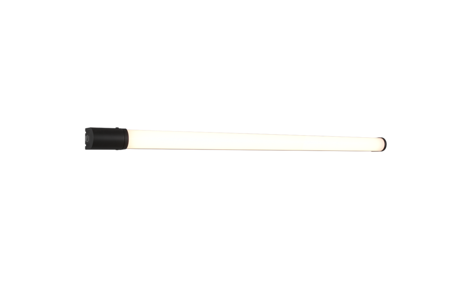 Trio Lighting Trio PIERA wandlamp | LED | mat zwart | 119 x 5,5 cm | IP44 | 1x 21W | 2200 lm | 3000K | niet dimbaar