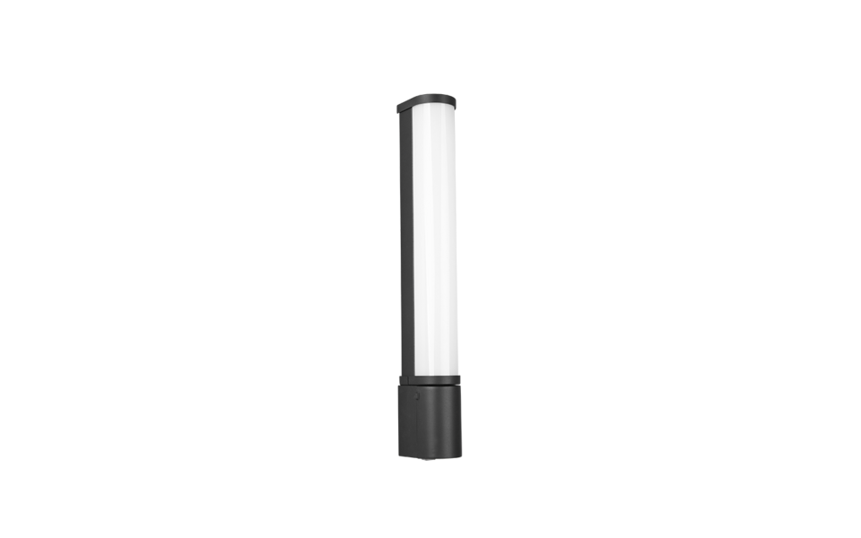 Trio Lighting Trio PIERA LED wall light | 1x 8W 850 lm 3000K | black | IP20 | 5.5 cm