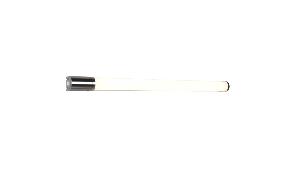 Trio Lighting Trio PIERA wandlamp | LED | chroom | 79 x 5,5 cm | IP44 | 1x 16W | 1650 lm | 3000K | niet dimbaar
