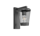 Trio Lighting Trio CAVADO wandlamp | E27 Fitting | antraciet | 16 x 28 cm | IP44 | excl. 1x E27 | max. 40W