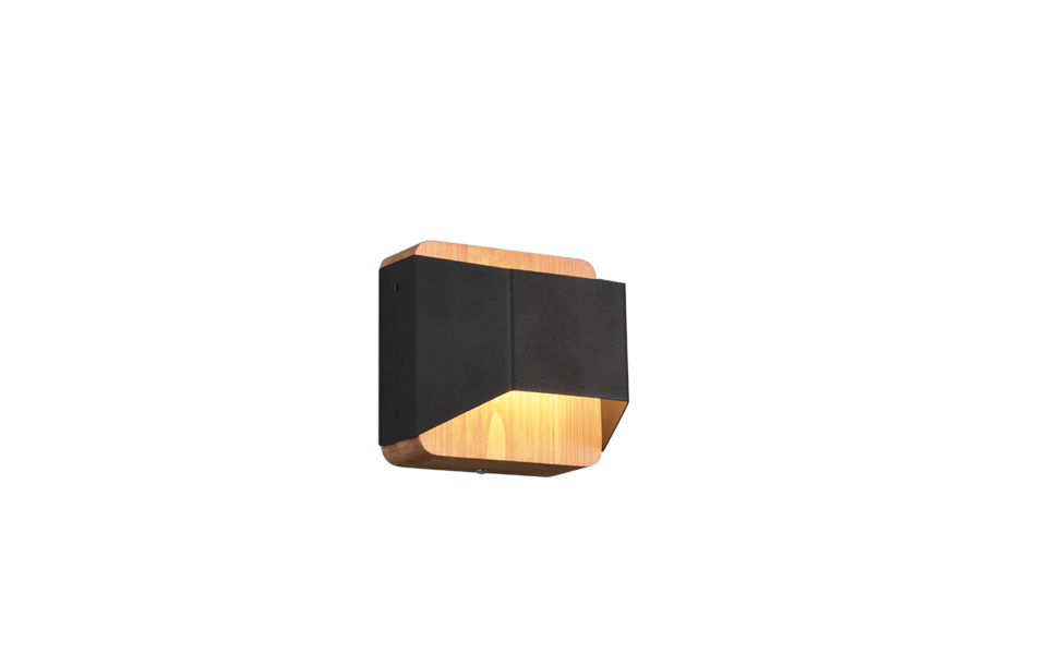 Trio Lighting Trio ARINO LED wall light | 1x 4.3W 430 lm 3000K | black | IP20 | 12 cm Trio Lighting Trio ARINO LED wall light | 1x 4.3W 430 lm 3000K | black | IP20 | 12 cm