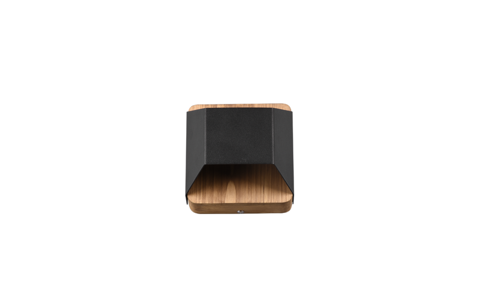 Trio Lighting Trio ARINO wandlamp | LED | mat zwart | 12,2 x 12 cm | IP20 | 1x 4,3W | 430 lm | 3000K | dimbaar