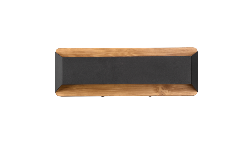 Trio Lighting Trio ARINO LED wall light | 1x 13.5W 1500 lm 3000K | black | IP20 | 12 cm