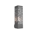 Trio Lighting Trio COOPER wandlamp | E27 Fitting | antraciet met transparant | 14 x 10 cm | IP44 | excl. 1x E27 | max. 40W