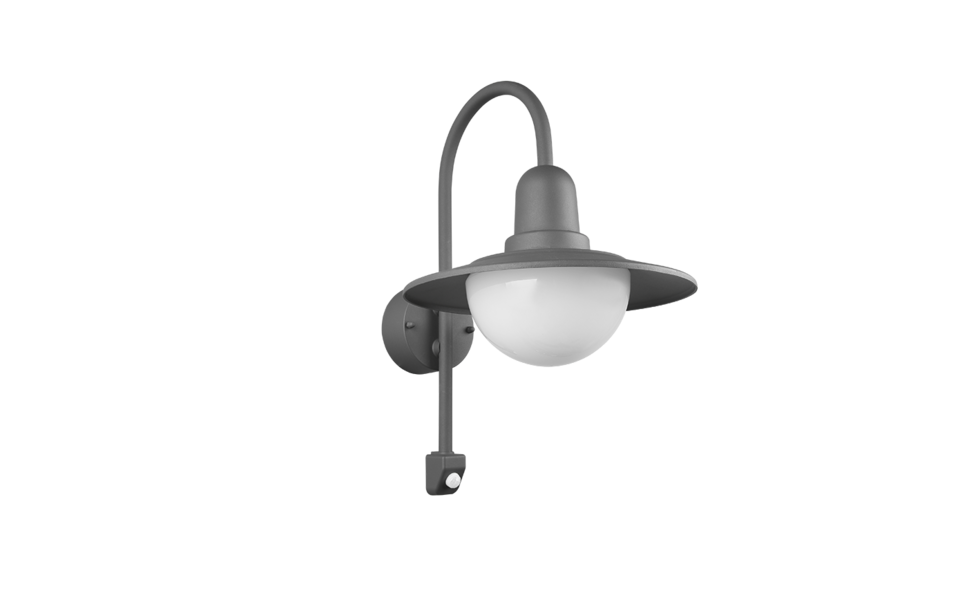 Trio Lighting Trio NORMAN wandlamp | E27 Fitting | antraciet met wit | 30 x 38 cm | IP44 | excl. 1x E27 | max. 40W Trio Lighting Trio NORMAN wandlamp | E27 Fitting | antraciet met wit | 30 x 38 cm | IP44 | excl. 1x E27 | max. 40W