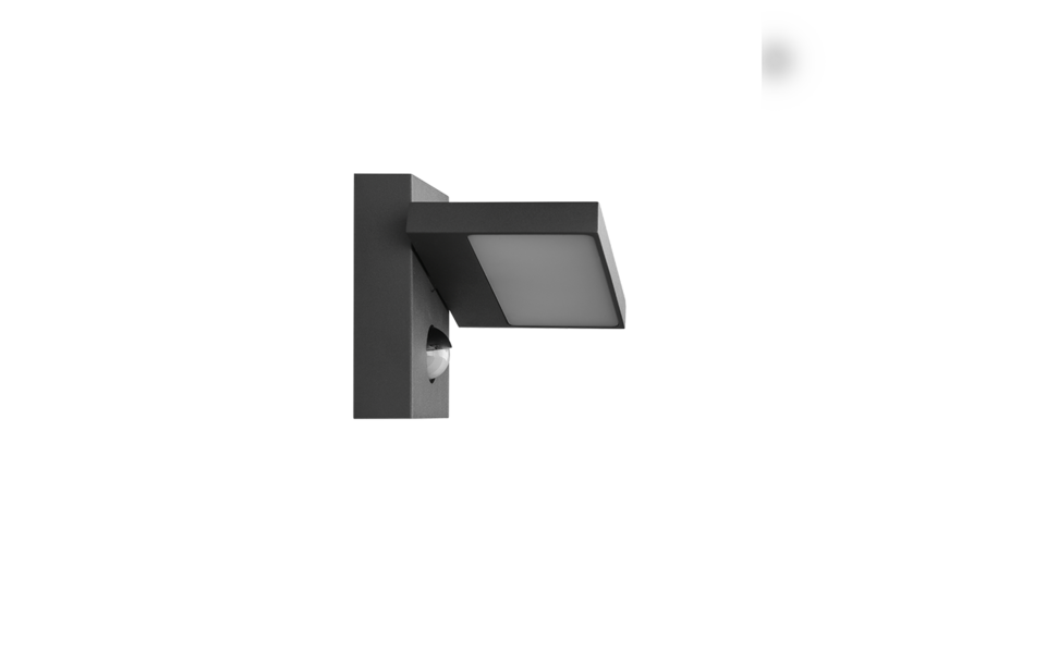 Trio Lighting Trio HORTON wandlamp | LED | antraciet | 15 x 12 cm | IP54 | 1x 8W | 1000 lm | 3000K Trio Lighting Trio HORTON wandlamp | LED | antraciet | 15 x 12 cm | IP54 | 1x 8W | 1000 lm | 3000K