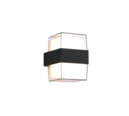 Trio Lighting Trio MOLINA wandlamp | LED | antraciet met wit | 9,6 x 13,2 cm | IP54 | 2x 4,6W | 550 lm | 3000K
