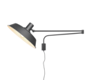 Trio Lighting Trio BOLDER wall light | 1x E27 max 40W | black | IP20 | 29 cm