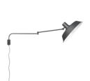 Trio Lighting Trio BOLDER wandlamp | E27 Fitting | mat zwart | 35,5 x 29 cm | IP20 | excl. 1x E27 | max. 40W