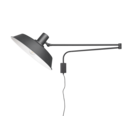 Trio Lighting Trio BOLDER wandlamp | E27 Fitting | mat zwart | 35,5 x 29 cm | IP20 | excl. 1x E27 | max. 40W