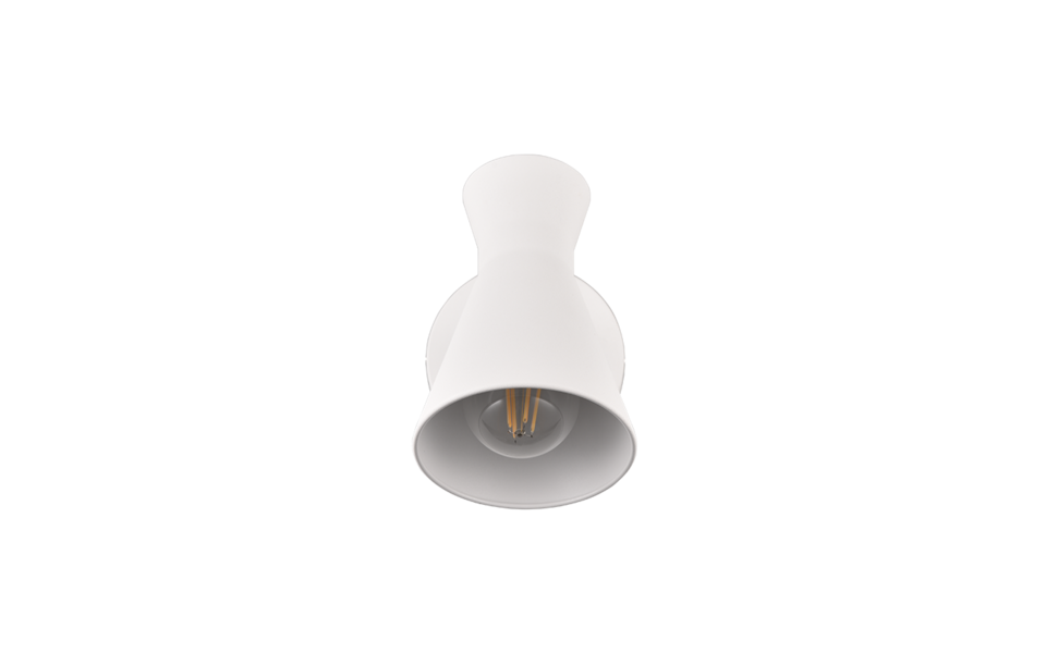 Trio Lighting Trio ENZO wandlamp | E27 Fitting | wit mat | Ø 11,5 cm | IP20 | excl. 1x E27 | max. 10W Trio Lighting Trio ENZO wandlamp | E27 Fitting | wit mat | Ø 11,5 cm | IP20 | excl. 1x E27 | max. 10W