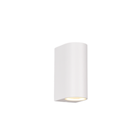 Trio ROYA wandlamp | GU10 Fitting | wit | 6,9x15 cm | uitv. 1