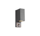 Trio Lighting Trio ROYA wandlamp | GU10 Fitting | antraciet | 7 x 22 cm | IP44 | excl. 2x GU10 | max. 35W