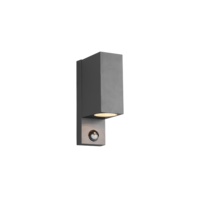 Trio ROYA wandlamp | GU10 Fitting | antraciet | 7x22 cm | uitv. 6