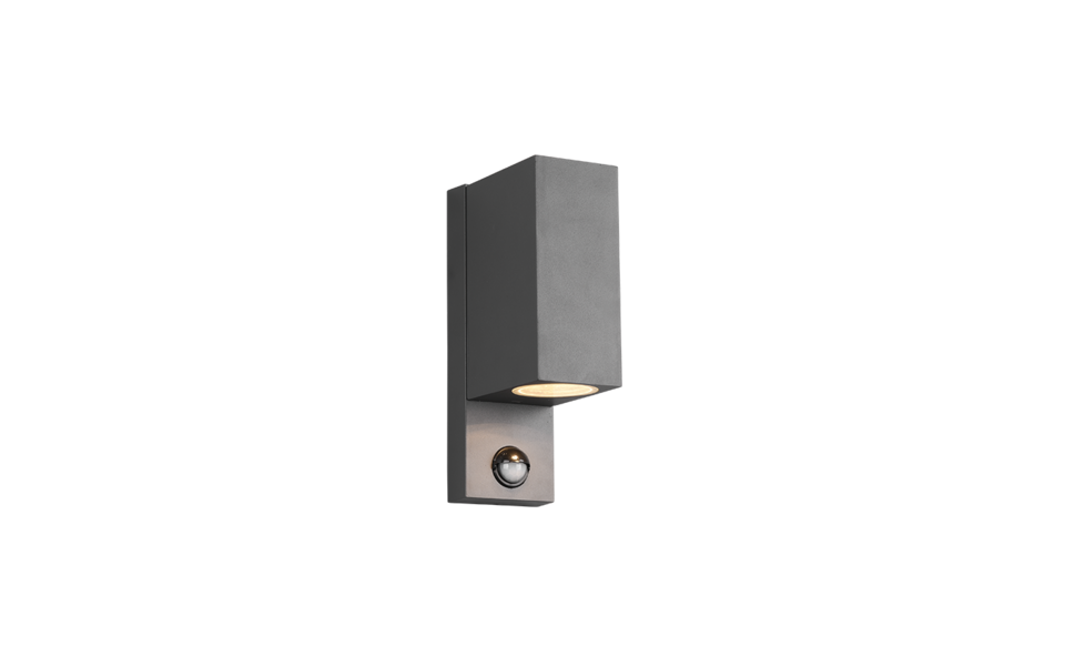 Trio Lighting Trio ROYA wandlamp | GU10 Fitting | antraciet | 7 x 22 cm | IP44 | excl. 2x GU10 | max. 35W Trio Lighting Trio ROYA wandlamp | GU10 Fitting | antraciet | 7 x 22 cm | IP44 | excl. 2x GU10 | max. 35W
