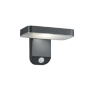 Trio ESQUEL wandlamp | LED | antraciet | 18 x 12 cm | IP44 Trio ESQUEL wandlamp | LED | antraciet | 18 x 12 cm | IP44