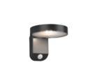 Trio Lighting Trio POSADAS wandlamp | LED | antraciet | 15 x 12 cm | IP44 | 1x 4,5W | 290 lm | 3000K