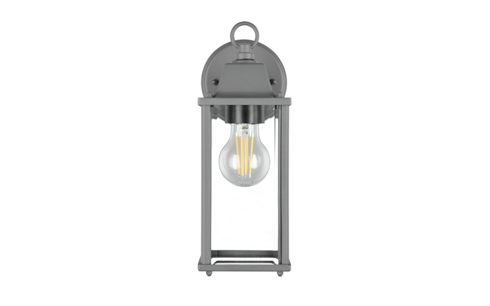 Trio Lighting Trio OLONA wandlamp | E27 Fitting | antraciet | 11,5 x 29,5 cm | IP23 | excl. 1x E27 | max. 40W