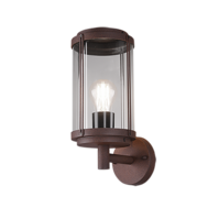 Trio TANARO wandlamp | roestkleur | IP44 | E27 Fitting