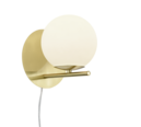 Trio Lighting Trio PURE wall light | 1x E14 max 40W | IP20 | 20.6 cm