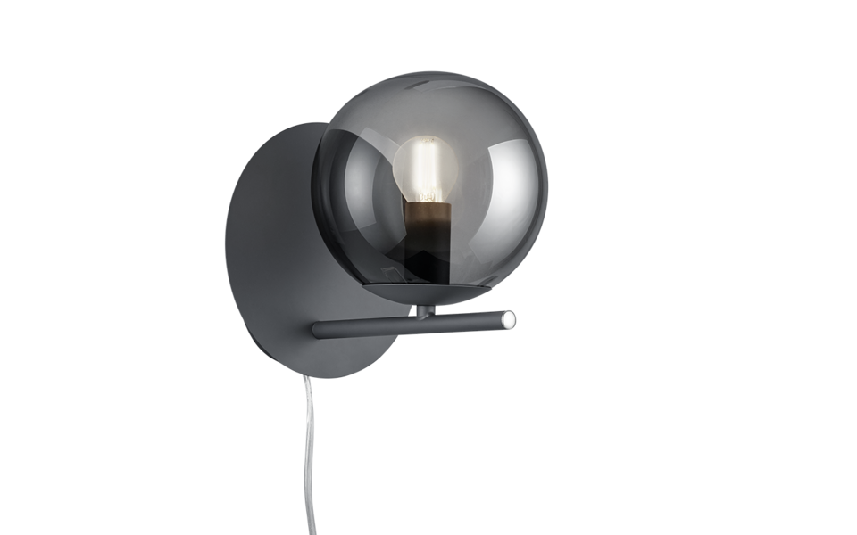 Trio Lighting Trio PURE wall light | 1x E14 max 40W | IP20 | 20.6 cm