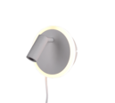 Trio Lighting Trio JORDAN LED wall light | 1x 5W 550 lm 3000K | chrome | Ø 15 cm | IP20