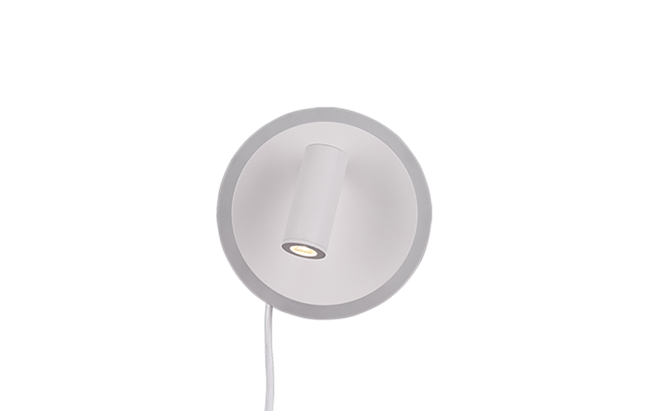 Trio Lighting Trio JORDAN wandlamp | LED | wit mat | Ø 15 cm | IP20 | 5W,2W | 550 lm, 1x 200 lm | 3000K | niet dimbaar Trio Lighting Trio JORDAN wandlamp | LED | wit mat | Ø 15 cm | IP20 | 5W,2W | 550 lm, 1x 200 lm | 3000K | niet dimbaar