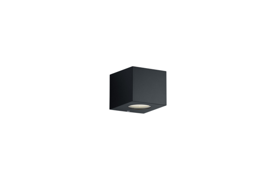 Trio Lighting Trio CORDOBA wandlamp | LED | mat zwart | 10 x 9 cm | IP44 | 2x 2W | 200 lm | 3000K | niet dimbaar
