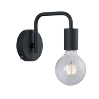 Trio DIALLO wandlamp | mat zwart | IP20 | E27 Fitting Trio DIALLO wandlamp | mat zwart | IP20 | E27 Fitting