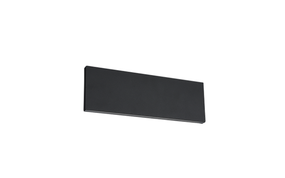 Trio Lighting Trio CONCHA wandlamp | LED | antraciet | 28 x 8 cm | IP20 | 2x 6W | 600 lm | 3000K | niet dimbaar Trio Lighting Trio CONCHA wandlamp | LED | antraciet | 28 x 8 cm | IP20 | 2x 6W | 600 lm | 3000K | niet dimbaar