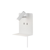 Trio ELEMENT wandlamp | LED | wit mat | 16 x 20 cm | IP20 Trio ELEMENT wandlamp | LED | wit mat | 16 x 20 cm | IP20