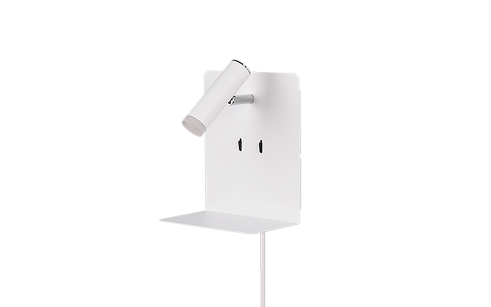 Trio Lighting Trio ELEMENT LED wall light | 1x 3W 220 lm 3000K | chrome | IP20 | 20 cm