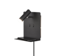 Trio Lighting Trio ELEMENT LED wall light | 1x 3W 220 lm 3000K | black | IP20 | 20 cm
