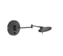 Trio Lighting Trio KAZAN LED wall light | 1x 8W 800 lm 3000K | black | Ø 14 cm | IP20