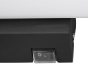 Trio Lighting Trio MATTIMO LED wall light | 1x 4.3W 450 lm 3000K | black | IP20 | 5.5 cm