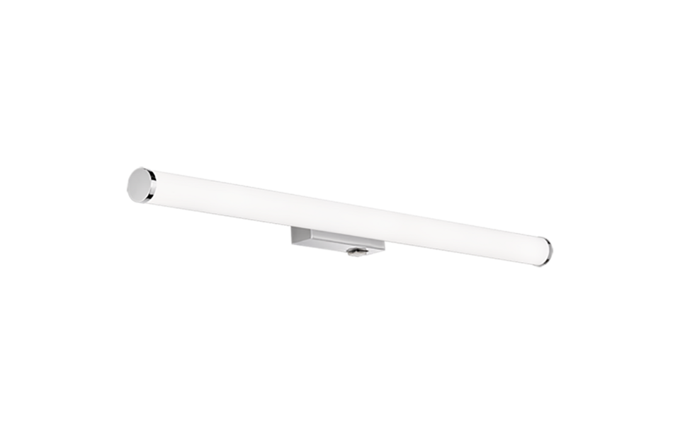 Trio Lighting Trio MATTIMO wandlamp | LED | chroom | 80,4 x 5,5 cm | IP44 | 1x 8,6W | 880 lm | 3000K | dimbaar Trio Lighting Trio MATTIMO wandlamp | LED | chroom | 80,4 x 5,5 cm | IP44 | 1x 8,6W | 880 lm | 3000K | dimbaar