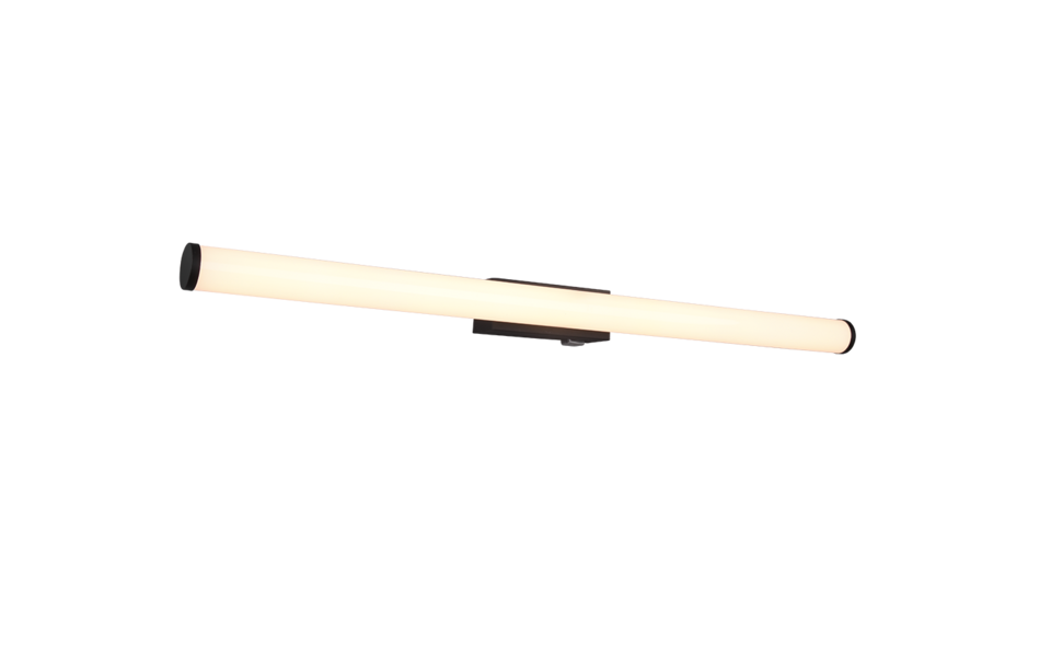 Trio Lighting Trio MATTIMO wandlamp | LED | mat zwart | 80,4 x 5,5 cm | IP44 | 1x 8,6W | 880 lm | 3000K | niet dimbaar