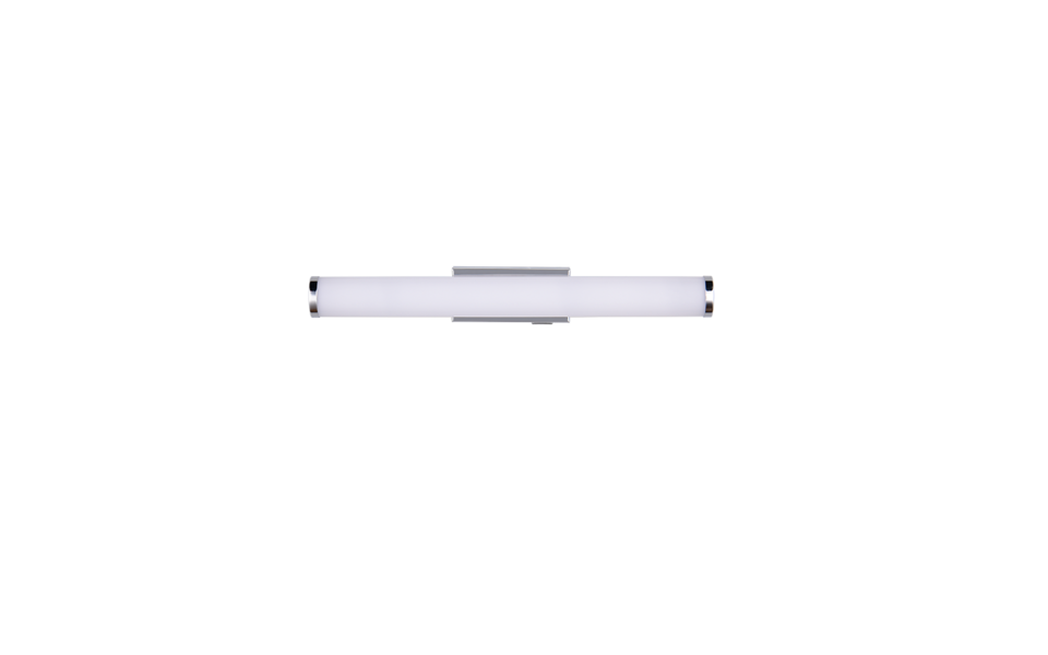 Trio Lighting Trio MATTIMO wandlamp | LED | chroom met wit | 40,5 x 5,5 cm | IP44 | 1x 4,3W | 500 lm | 4000K | niet dimbaar