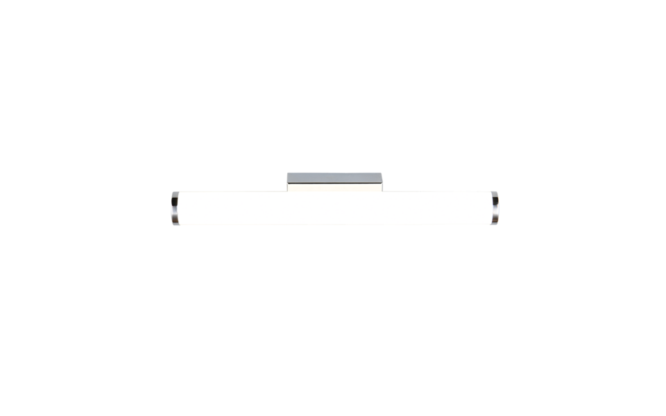 Trio Lighting Trio MATTIMO wandlamp | LED | chroom met wit | 40,5 x 5,5 cm | IP44 | 1x 4,3W | 500 lm | 4000K | niet dimbaar
