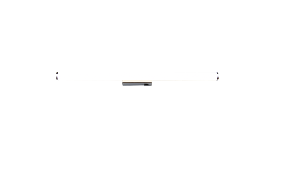 Trio Lighting Trio MATTIMO wandlamp | LED | chroom | 80,5 x 5,5 cm | IP44 | 1x 8,6W | 950 lm | 4000K | niet dimbaar