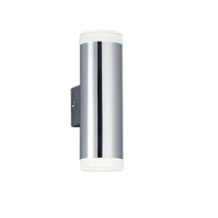 Trio RAY wandlamp | LED | chroom met wit | 5,2 x 16,6 cm | IP44 Trio RAY wandlamp | LED | chroom met wit | 5,2 x 16,6 cm | IP44