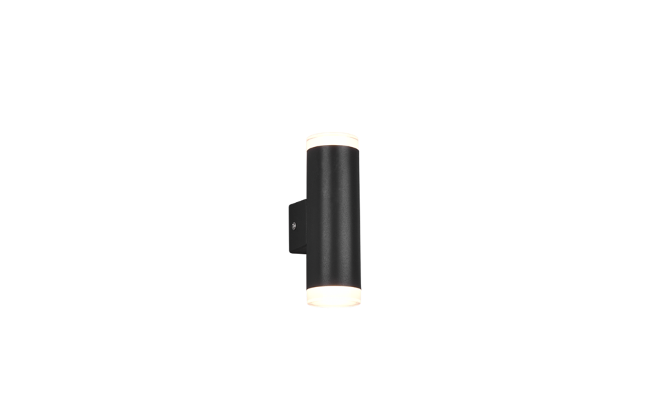 Trio Lighting Trio RAY LED wall light | 2x 4W 340 lm 3000K | black | IP20 | 16.6 cm Trio Lighting Trio RAY LED wall light | 2x 4W 340 lm 3000K | black | IP20 | 16.6 cm